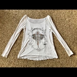 Graphic Long-Sleeve Top